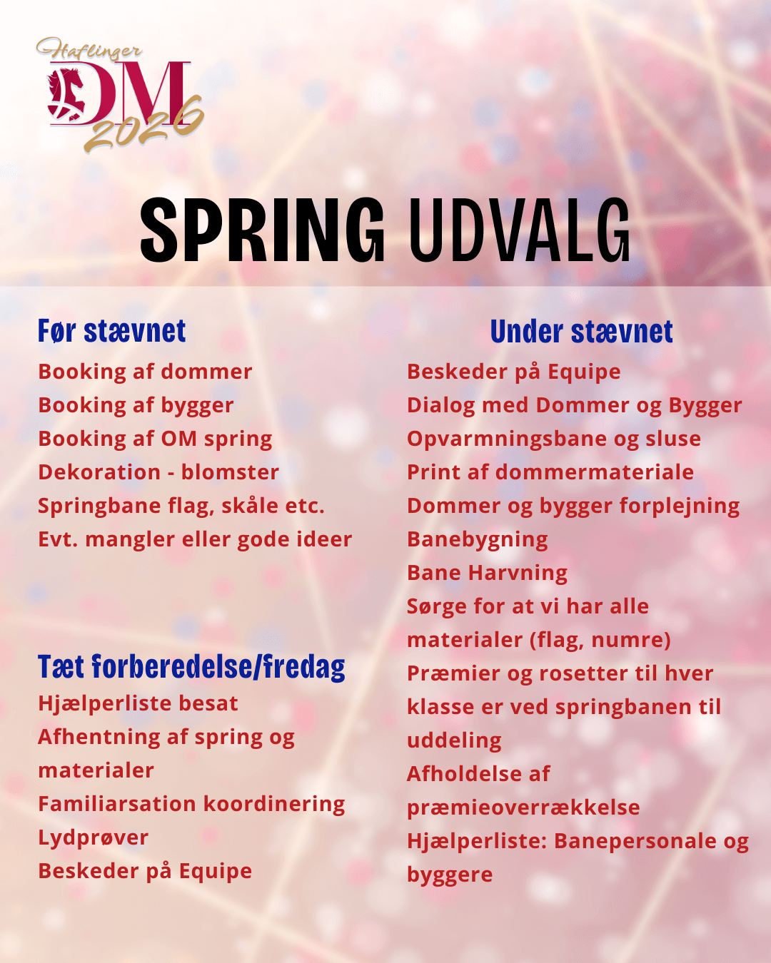 spring udvalg